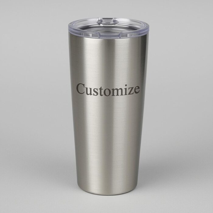 Custom Laser-Engraved Tumbler